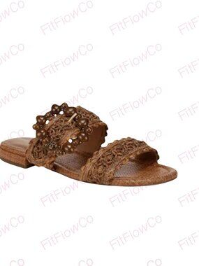 NWT Sam Edelman Elisa Braided Strap Sandal – Brown, Size 5
